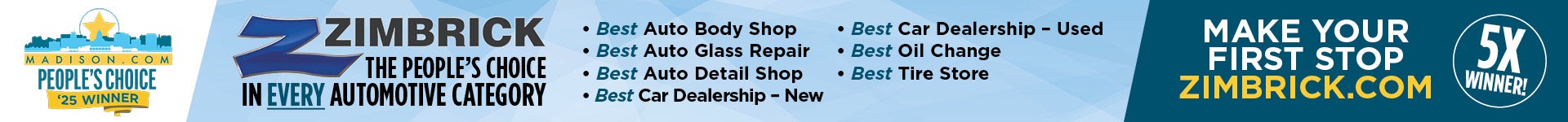 People's Choice 3 Times Winner