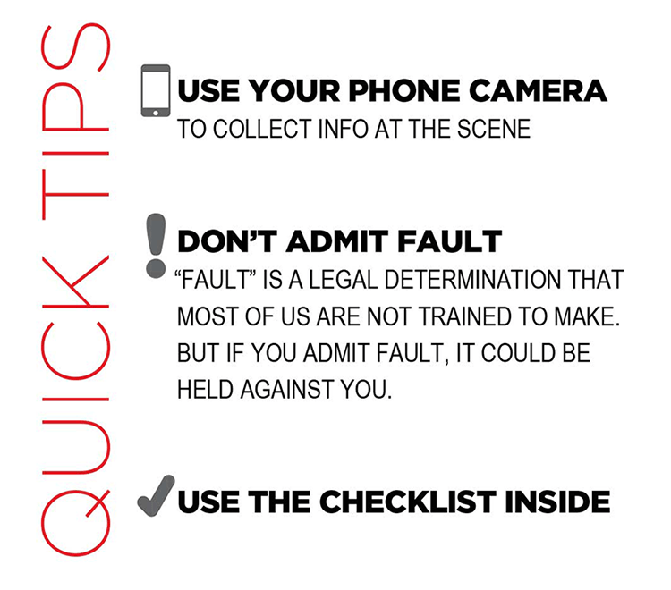 Zimbrick Body Shops in Madison WI Accident Checklist